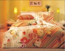 POŚCIEL PERCALE FLORINDA 3945 18707434 ORANGE